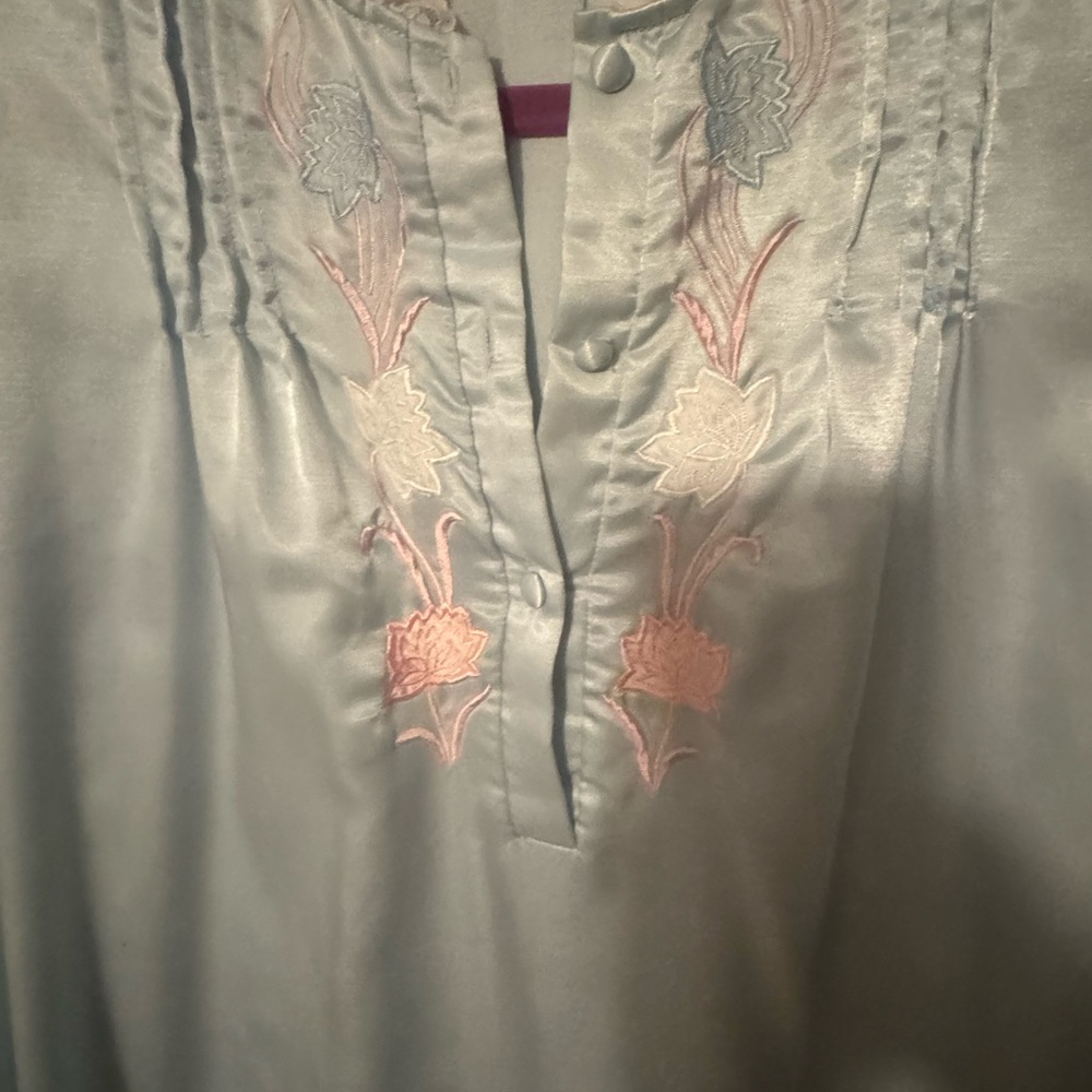 Erika Taylor Lace Trim Nightgown sz S